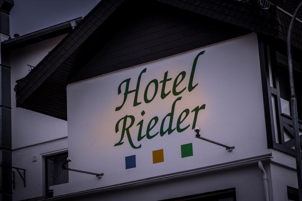 Hotel Rieder Wiesemscheid Exterior photo